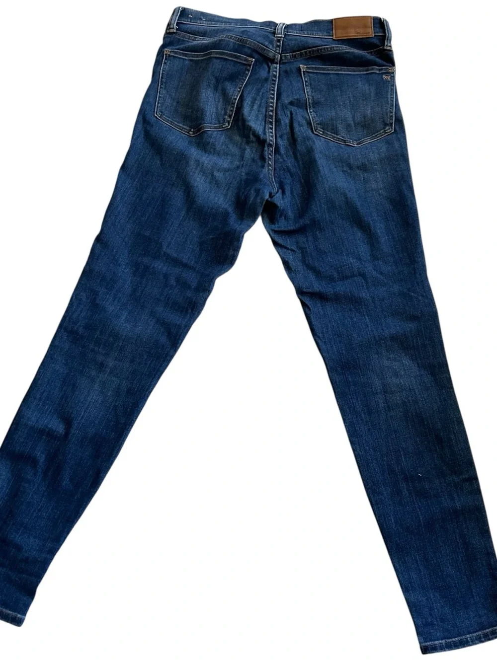 Madewell Women's Skinny Jeans 10" High Rise Dark Wash Denim Size 29 - Picture 3 of 5
